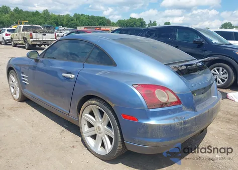 2005 Chrysler Crossfire Limited z USA, uszkodzony, nr VIN 1C3AN69L85X050301